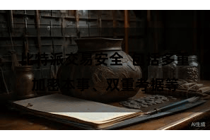 比特派交易安全 包括多重加密本事、双重考据等