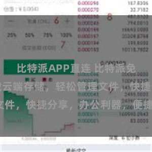 比特派APP直连 比特派免费版免费下载云端存储，轻松管理文件，快捷分享，办公利器，便捷高效。