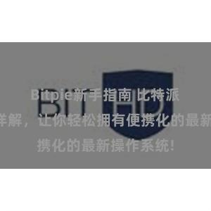 Bitpie新手指南 比特派安装步骤详解，让你轻松拥有便携化的最新操作系统!