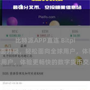 比特派APP直连 Bitpie多语言支持全面升级，轻松面向全球用户，体验更畅快的数字货币交易服务