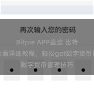 Bitpie APP直连 比特派钱包全面详细教程，轻松get数字货币管理技巧