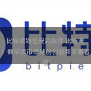比特派钱包安装教程 比特派：数字货币领域的创新和变革者