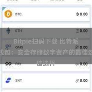 Bitpie扫码下载 比特派冷钱包：安全存储数字资产的最佳选择
