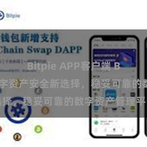 Bitpie APP客户端 Bitpie用户：数字资产安全新选择，稳妥可靠的数字资产管理平台