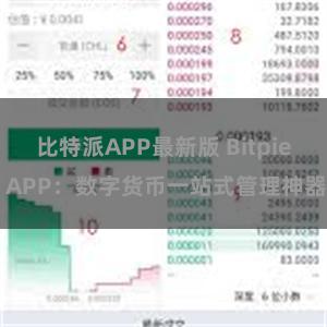 比特派APP最新版 Bitpie APP：数字货币一站式管理神器