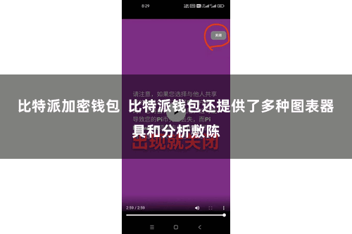 比特派加密钱包  比特派钱包还提供了多种图表器具和分析敷陈