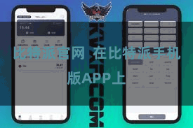 比特派官网  在比特派手机版APP上