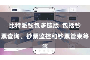 比特派钱包多链版  包括钞票查询、钞票监控和钞票管束等