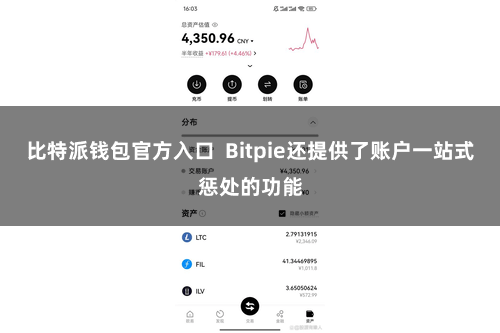 比特派钱包官方入口  Bitpie还提供了账户一站式惩处的功能